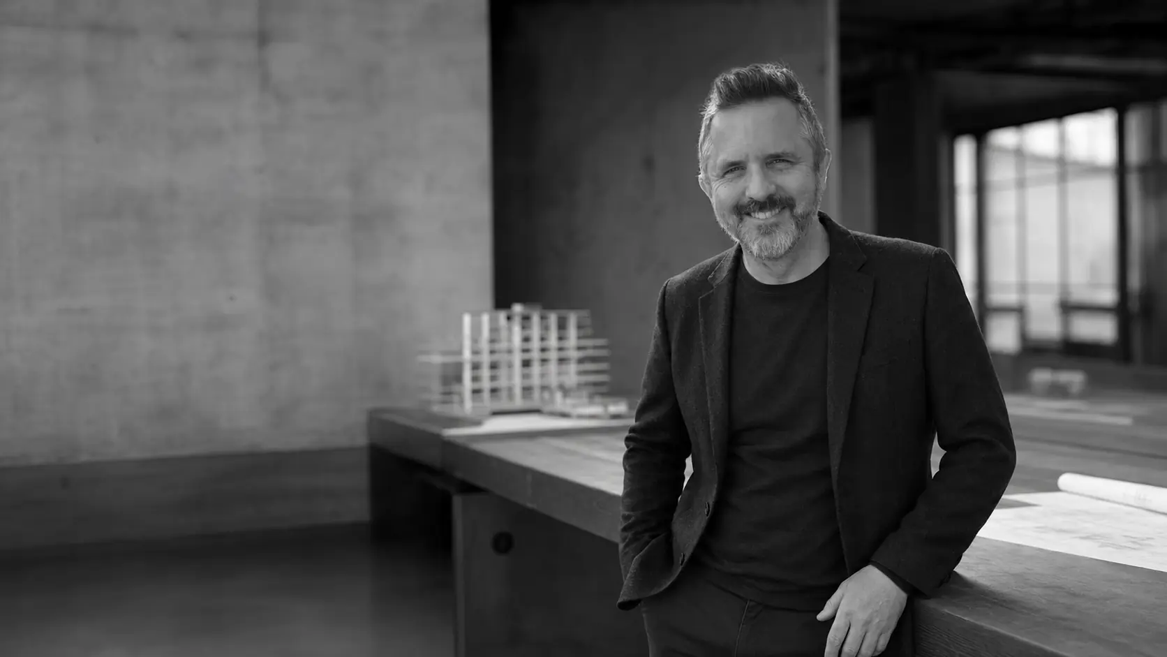 Benjamin Smith, Director, in a design studio